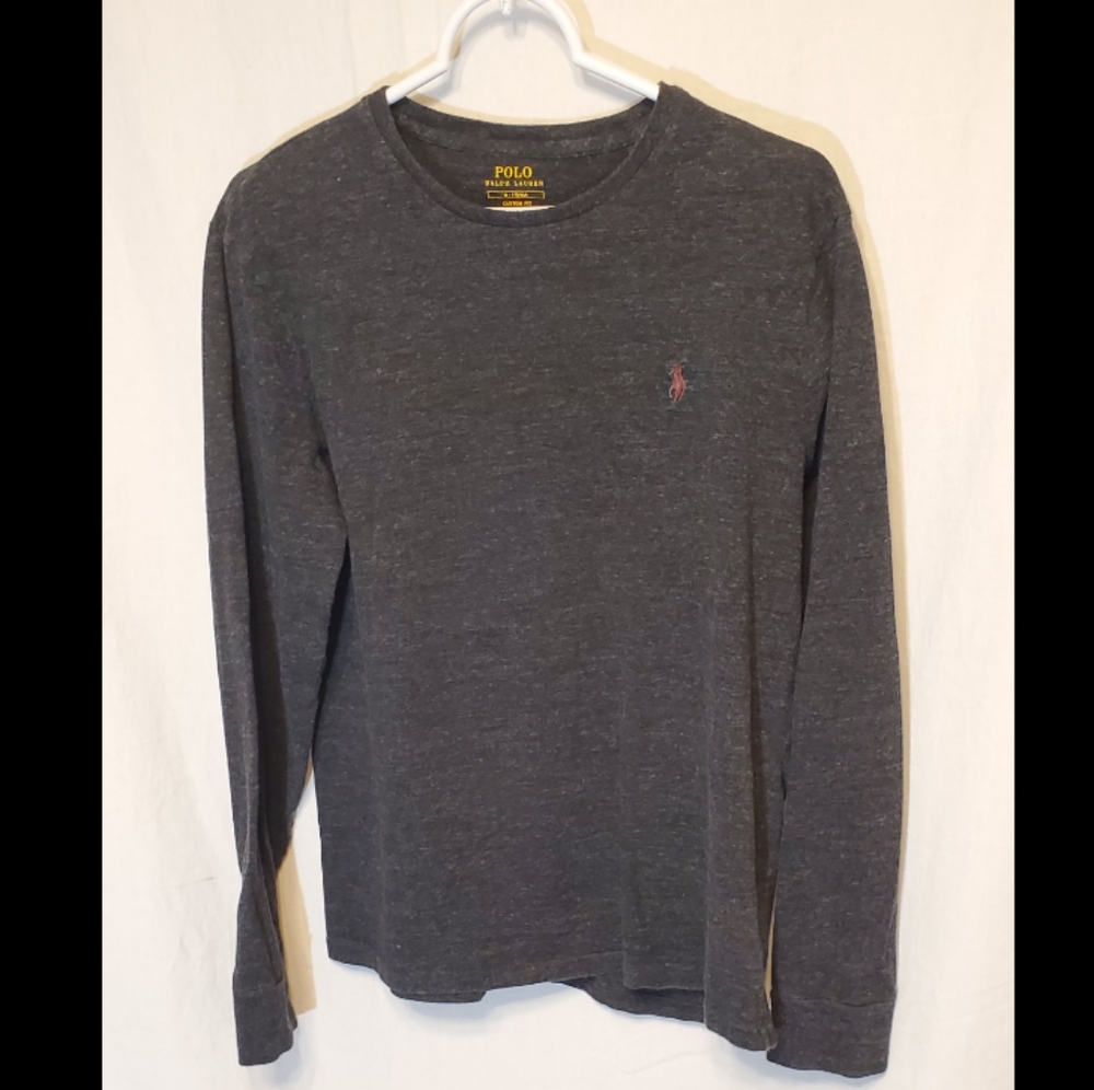 Polo Long Sleeve Shirt Size M